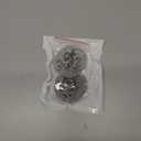 2 Pack Sun Visor Clip Replacement Compatible with 2011 2012 2013 2014 2015 2016 2017 2018 2019 Model, ABS Construction Sunvisor Inner Clips Holder Hook (Grey)