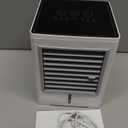 Portable Air Conditioners Fan, Evaporative Air Cooler, USB Personal Mini Air Conditioner with 3 Wind Speeds & 3 Timers Touch Screen Desktop Cooling Fan for for Home Room Camping Car Office