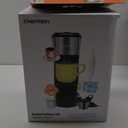CHEFMAN Single Serve Coffee Maker, K Cup Coffee Machine: Compatible with K-Cup Pods and Ground Coffee, Brew 6 to 12oz Cup Drip Coffee Maker, 40oz Water Reservoir, Cup Lift, Filter Included