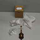 Draupnir 3PCS Coat Hooks Wall Mount, Vintage Decorative Wall Hooks Antique Brass, Rust Resistant Wall Hooks for Hanging Coat,Towel,Key,Cloth,Hat