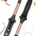 Cordless Curling Iron Rechargeable,USB Rechargeable 4000 mAh Cordless Hair Curler,3 Temp Setting Mini Travel Battery Powered Curling Iron,2 in 1 Portable Hair Straightener and Curler