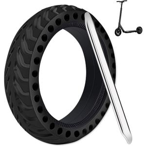 1 Pack Solid Tire,8.5Inch Electric Scooter Wheels for Xiaomi M365 Gotrax/gxl V2/XR Scooter Accessories,8 1/2'' Front/Rear Rear Solid Tires replacement wheel