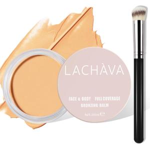 LOKFAR Full Coverage Concealer Kit with Brush - Hydrating Waterproof Concealer for Dark Circles, Acne, Blemishes, Pores and Spots (#06)