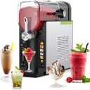 Slushie Machine: No Ice Needed Slushy Machine for Home, 6 Preset, Real-Time Temp Display, Auto-Clean | Frozen Margaritas, Cocktails, Frappés, Ice Cream, Smoothies, Milkshakes, Summer Parties