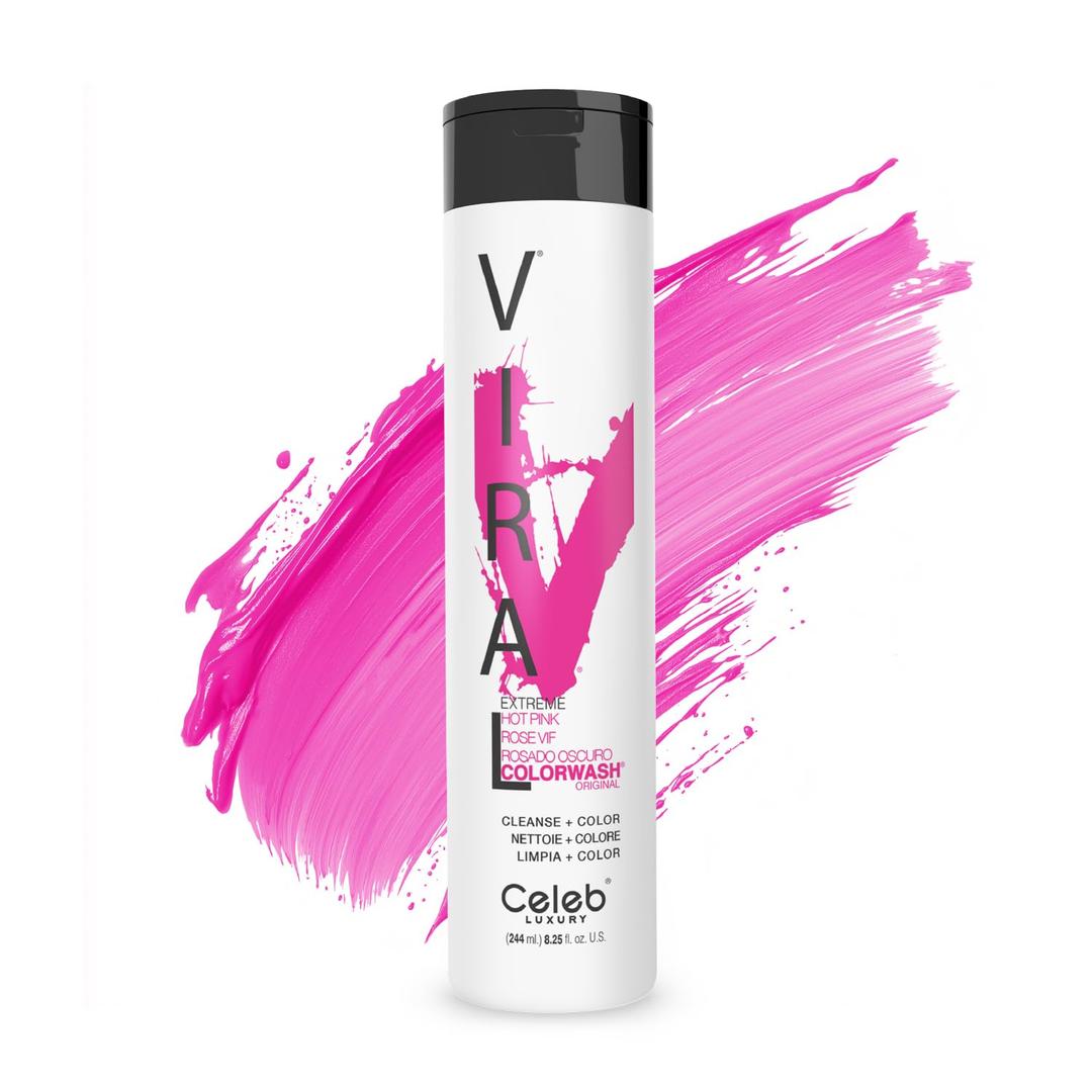 Celeb Luxury Colorwash Color Depositing Shampoo - Color Refresher, Vegan Hair Dye, Bondfix Bond Rebuilder, Viral and Gem Lites