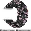 Greatfine Scrunchie Band Compatible with Apple Watch Bands 38mm 40mm 41mm 42mm 44mm 45mm 46mm 49mm Women, Elastic Scrunchie Watch Strap for iWatch Watch Series 11 10 9 8 7 6 5 4 3 2 1 SE 3 2 Ultra 3 2