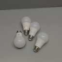 Dimmable A19 LED Light Bulb Super Bright White Daylight 5000K, Efficient 14 Watt, 100 Watt Equivalent, 1700 Lumens, E26 Medium Base, ETL/UL Listed, 4 Pack