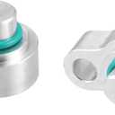 X AUTOHAUX 2 Set Rear AC Air Conditioning Block Off Cap Kit for Ford Expedition 2007-2016 for Ford Explorer 2011-2016 for Lincoln MKT 2009-2016