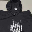 Rock and Roll Punk Rock Band Concert Guitar Accessories Gift Pullover Hoodie Mens L
