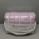 L'AGRATY Chunky Knit Blanket Throw: 80''x90'' Chenille Chunky Knitted Throw Blanket for Bed Couch - Handmade Thick Big Cable Knit Blanket - Large Chunky Crochet Rope Blanket for Home Decor(Purple)