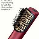 Infiniti PRO CONAIR 5-in-1 Hair Drying Wand, Straightener, and Styler, Ionic All-in-One Digital Motor Blow Dryer, Includes 4 High-Performance Attachments, Cherry Red