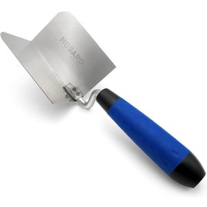 HOGARD Inside Corner Trowel | Best Corner Drywall Tool | Made of Stainless Steel with Internal Angle and Soft Grip Handle.