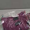 Lovelonglong Warm Dog Coat Double Layers Dog Vest, 4 Legs Covered Windproof Waterproof Reflective Warm Dog Vest Outdoor Skating Dog Costume for Corgis Dachshund Dog Purple, Size D-M