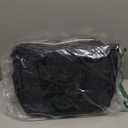 Large Bible Bag with Bible Cover Case for Women, Church Bag with Shoulder Strap, Quilted Bible Cover for Bible Study Supplies, a Christian Gift for Women, Black