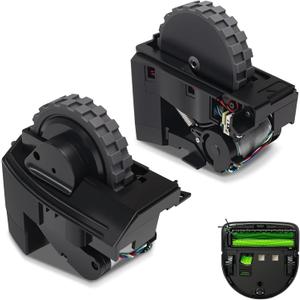 Left & Right Wheel Module Replacement Parts for IRobot Roomba S9 (9150) S9+ S9Plus (9550) Series Robot Vacuum Cleaner, 1-PACK