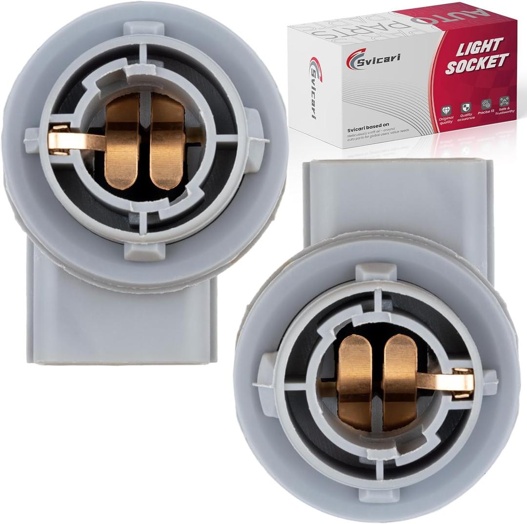 2PCS Turn Signal Bulb Holder Socket Fit for Hyundai Elantra Sonata Tiburon for Kia Optima Lamp Plug Connector Base Replace #92160-3C000 921603C000