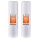 iSpring 5-Micron 20” x 4.5” Whole House Water Filter Cartridges, High Capacity Sediment Filter, Model Number: FP25BX2