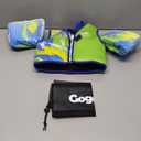 Gogokids Toddler Swim Vest, Toddler Floaties for 33-66 Pounds Kids, Comfortable Wear Kids Swim Jacket with Water Wings for 2 3 4 5 6 Years Old Boys and Girls Learn to Swim