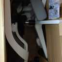 HON Altern Ergonomic Office Chair with Headrest, Arms, Wheels, Foam Cushion Seat, Mid Back Home Office Desk Chair Comfy, Gaming Chair, Height Adjustable Arms, Synchro-Tilt, White Frame, Apricot