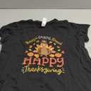 Thankful Grateful Blessed Happy Thanksgiving Turkey Gobble T-Shirt, S