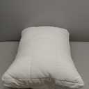 Nuzzle Cooling Adjustable Pillow for Side Sleepers, Luxury Standard Size Bed Pillow Hotel Collection - Best Adjust Height Soft Firm Pillow for Back, Stomach or Side Sleepers - Home Gifts (White)