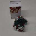 GlowVibe 70 Counts Red and White Christmas Lights, 19ft G15 Pearlized Glass Bulbs, ETL Certified LED Christmas Globe String Lights Plug-in, Indoor Xmas Tree Lights for Outdoor Xmas Home Decor