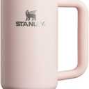 STANLEY Quencher H2.0 FlowState Stainless Steel Vacuum Insulated Tumbler with Lid and Straw for Water, Iced Tea or Coffee (Bloom, 40 oz)