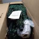 8Ft Pre-Lit Hinged PVC Christmas Tree 430 LED Lights Green