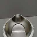 Rice Washer Strainer Bowl - 4-in-1 Washing Bowl for Quinoa, Stainless Steel Rinser With Side Drainers Small Colander for Cleaning Fruits, Vegetables, and Beans - Versatile Kitchen Tool