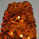 VHH Sequin Table Runner 12 x 108 inches Orange Table Runner, Glitter Runner for Party Wedding Birthday, Party Spring Easter Rustic, Birthday Supplies Decorations (1 Pack).