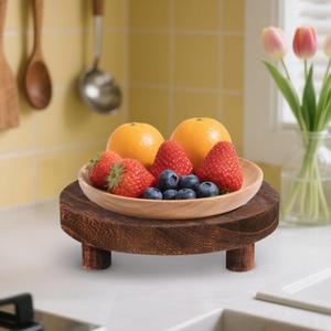 2 Pack Wood Risers Decoration 8inch