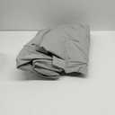 Light Grey Linen Blackout Curtains 108 Inch Length 2 Panels Set for Living Room Bedroom Back Tab Thermal Insulated 100% Black Out Linen Drapes Room Darkening Window Curtains 108 Inches Long