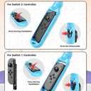 2 x [for  //] Sword Grip Holder for Nintendo Switch 2/1/OLED Joy Pad, Sword Game Accessories for Nintendo Switch Sports Chambara/Legend of Zelda: Tears of the Kingdom/Skyward Sword