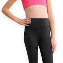 Girls Yoga Leggings Girls Athletic Leggings Training Bras Set Kids Gym Crop Tank Top Activewear Set for 12-13Years, Pack 2