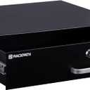 RackPath 2U Rack Mount Drawer for 19 Inch AV/Network/DJ Equipment Racks or Cabinets with Lock and Key