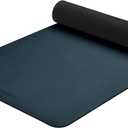 Retrospec Laguna 5mm Yoga Mat - Fitness Mat for Women, Men & Children, Slip-Resistant and Moisture Absorbing Exercise Mat for Home, Pilates, Yoga and Floor Workouts (Ocean Blue)