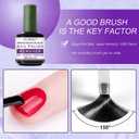 2 x AIJIMEI Nail Polish Remover 15ml x2Pcs Gel Nail Polish Remover,Professional Gel Polish Remover Quickly and Easy to Remove Nail Polish Gel Polish Remover For Nails Remover Tools(2pcs)