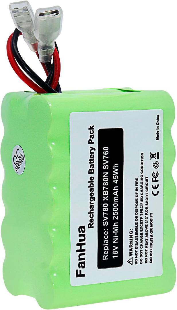 XB780N Battery Replacement Compatible with Shark SV780-N XB780N SV760 Series SV780_N_14 SV780N Cordless Pet Perfect Handheld Vacuum 2500mAh Ni-Mh Battery