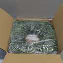 Small Greenery Cedar Wreath - 22" Artificial Real Touch Wreath for Front Door Windows Outdoor Indoor Decor Weatherproof Traditional Holiday Decorations