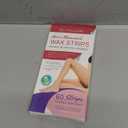 ELIAGLOW Wax Strips for Hair Removal 60 Count, Waxing Strips for Face, Body, Upper Lip, Legs, Bikini, Eyebrow, Chin, Underarm, Facial and Brazilian Waxing Kit for Women