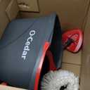 O-Cedar EasyWring Microfiber Spin Mop, Floor Cleaning System, Red, Gray, Standard