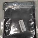 2 Pack Large Mesh Laundry Bags, 24" x 36" Heavy Duty Strong Drawstring Dirty Clothes Bags with Soft Breathable Net, Machine Washable Laundry Bag for College, Dorm, Camp, Travel and Family Use(Black)