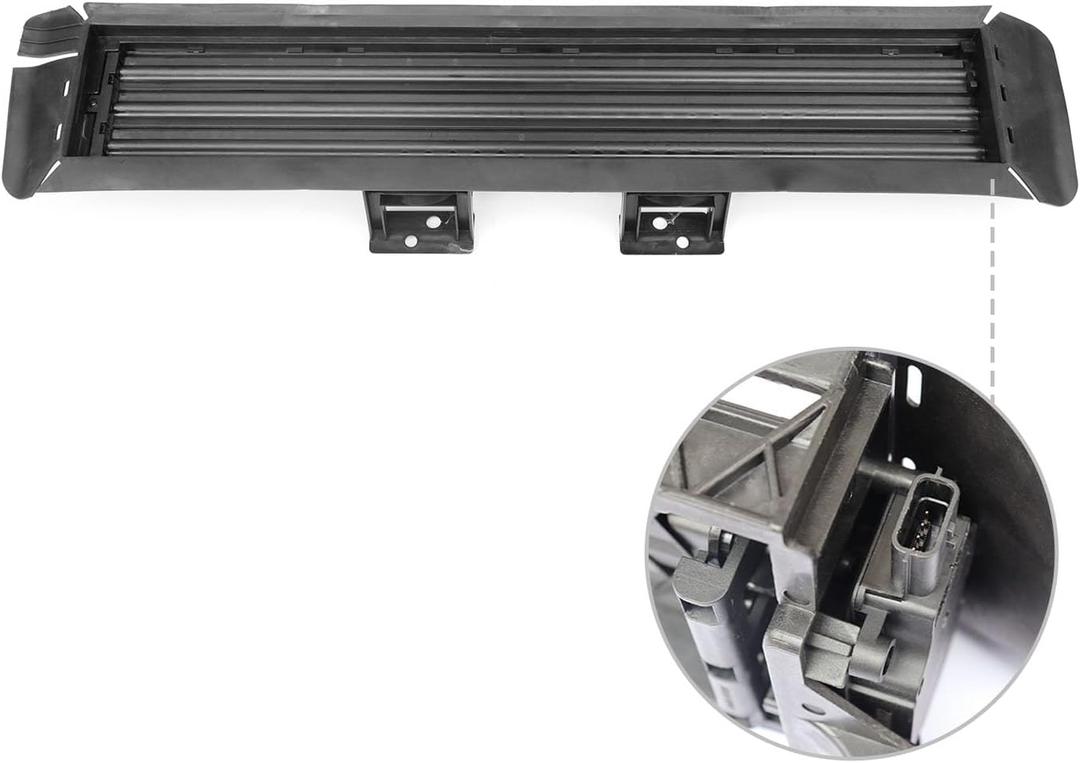 Front Lower Grille Radiator Shutter With Motor 62330-9HS0A Compatible With 2015 2016 2017 2018 2019 2020 2021 Ni-ssan Murano Altima