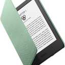 Amazon Kindle Case, Thin and Lightweight, Foldable Protective Cover - Fabric (Green, S)