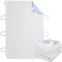 OUTCREATOR Positioning Bed Pad with Handles, 2Pcs Incontinence Mattress Protector Anti-Slip Waterproof-8 Sturdy Handle Reusable Pads (34" x 52") for Toddlers Kids Adults Pee Pads Washable Absorbency (34x52 Inch (Pack of 2))