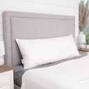 White Goose Feather and Down Body Pillow Pillows Size 20 Inches x 54 Inches
