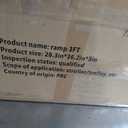 Protable wheelchair ramp 3FT,Non-Slip Folding Aluminum Handicap Ramps,Threshold Ramp for home,Holds up to 800lbs,Wheelchair ramp for steps,Mobility Scooter,Doorways (3FT Useing Height 3-9inch)