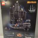 LEGO Icons Captain Jack Sparrow’s Pirate Ship Building Set for Adults, Ages 18+ - Room Decor for Office, Bedroom or Shelf - Collectible Black Pearl Ship for Pirates of The Caribbean Fans - 10365