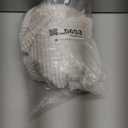 CaliTime Throw Pillow Covers Pack of 2 Comfy Corduroy Corn Striped Waffle Decorative Cushion Cases for Couch Sofa Bed Farmhouse, 18 X 18 Inches, Cream