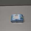 LaRibbons Christmas Wired Ribbon 2.5 inch Double Faced Blue Snowflakes and Striped Christmas Ribbon for Tree Garland, Wreath Bow, Xmas Crafts Decorations, 2 Rolls 10 Yards Total